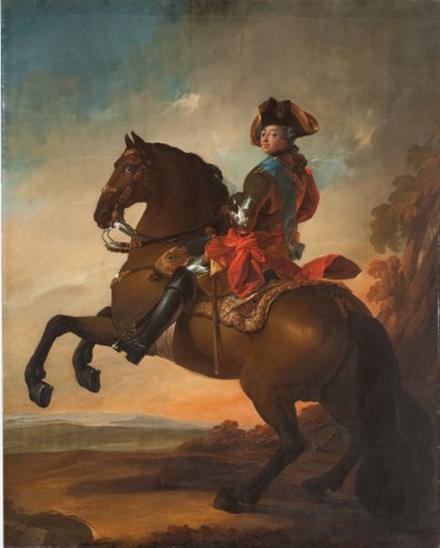 Frédéric V à cheval - C.G. Pilo