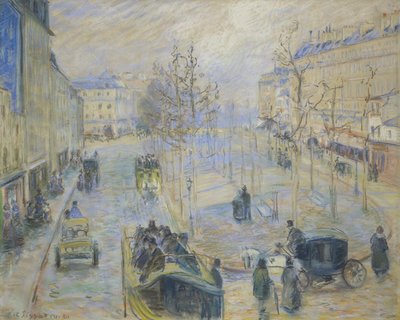 Boulevard Rochechouart - Camille Jacob Pissarro