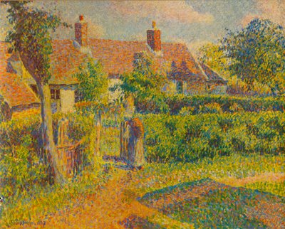 La Chaumière, 1887, 1935 - Camille Jacob Pissarro