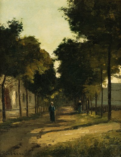 La Route - Camille Jacob Pissarro