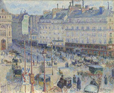 La place du Havre, Paris, 1893 - Camille Jacob Pissarro