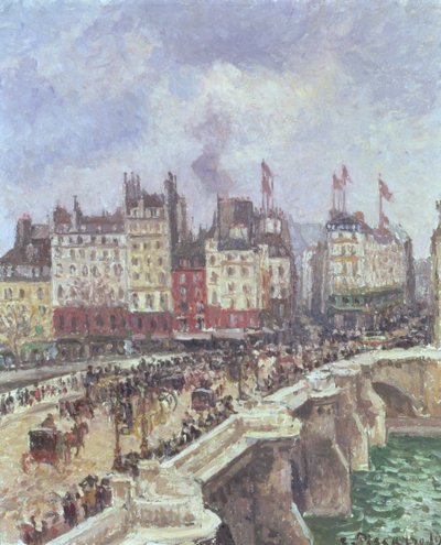 Le Pont Neuf, 1901 - Camille Jacob Pissarro