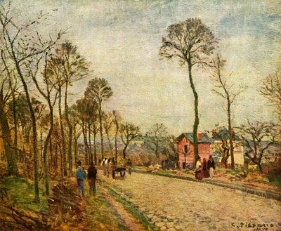 La Route, 1870, 1939 - Camille Jacob Pissarro