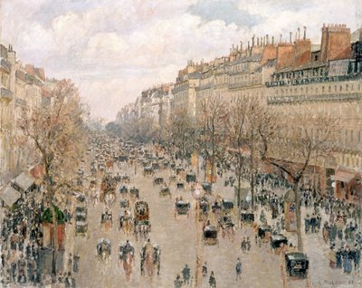 Boulevard Montmartre, soleil de l