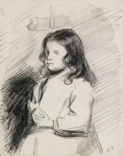 Portrait de Ludovic-Rodo Pissarro 1878-1952, vers 1883-1884 - Camille Pissarro