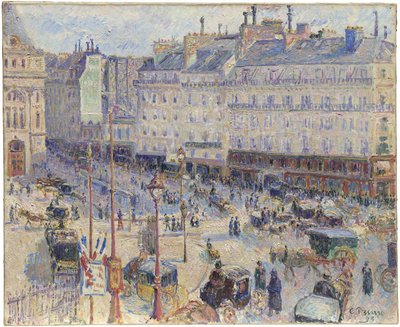 La Place du Havre, Paris - Camille Pissarro