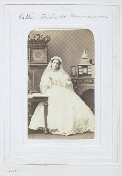 Adelina Patti, 1860-69 - Camille Silvy