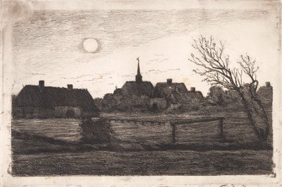 Église de Hornbæk, soirée d