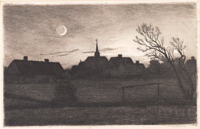 Hornbæk kirke, soirée d