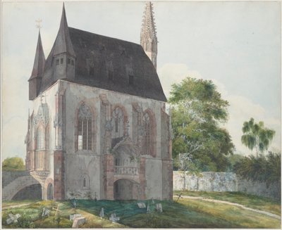 La Totenkapelle à Kiedrich, vers 1814 - Carl Philipp Fohr