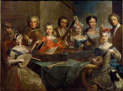 Famille de musiciens - Carlo Amalfi