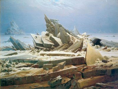 La mer de glace - Caspar David Friedrich