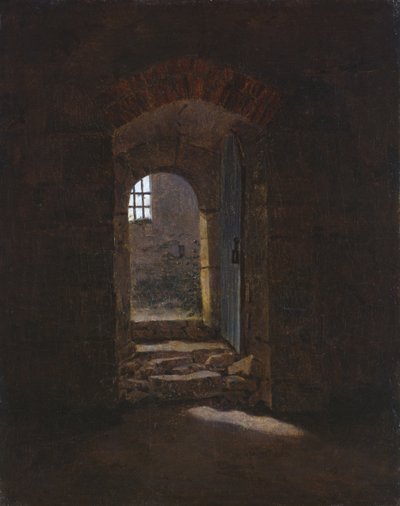 Porte à Meissen, 1827 - Caspar David Friedrich