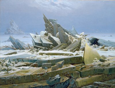 La mer polaire - Caspar David Friedrich