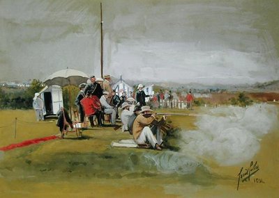 Stand de tir, camp de Bisley - Cecil Cutler