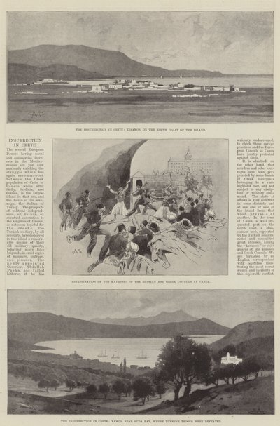 Insurrection en Crète - Charles Auguste Loye