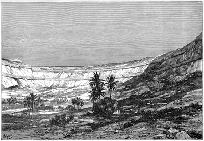 Le Cirque de Kasr-el-jebel, Syrie, c1890 - Charles Barbant