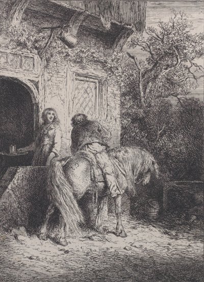 Le Cavalier, ca. 1845 - Charles Emile Jacque