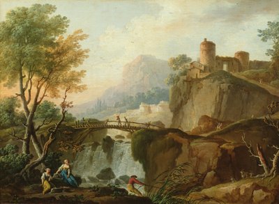 Paysage, 1766 - Charles Francois Lacroix de Marseille