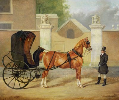 Voitures de gentlemen : Un cabriolet, vers 1820-30 - Charles Hancock