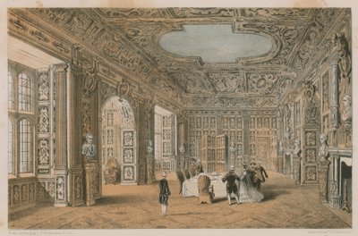 La salle dorée, Holland House - Charles James Richardson