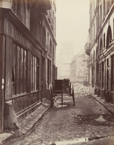 Rue Estienne, de la rue Boucher - Charles Marville