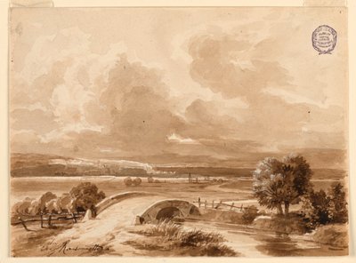 Paysage - Charles Nicolas Ransonnette