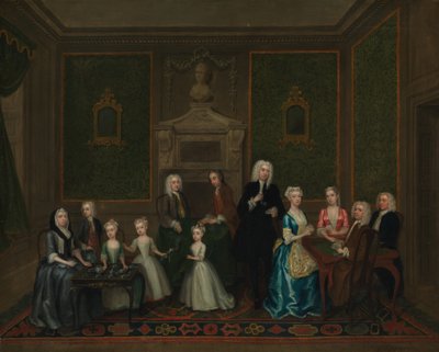 La famille Strong, 1732 - Charles Philips