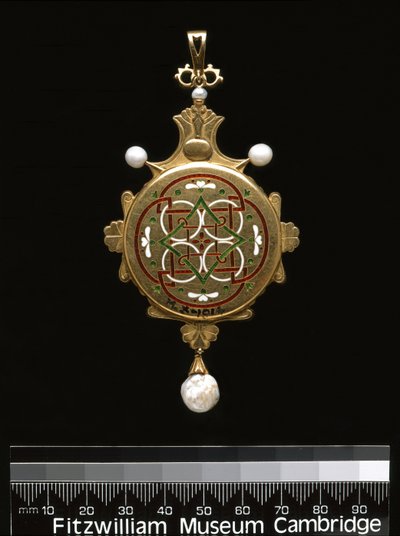 Revers du pendentif - Charles Ricketts