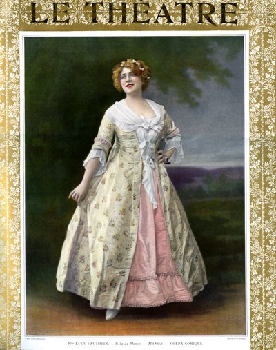 Lucy Vauthrin dans le rôle de Manon - Cheri Rousseau