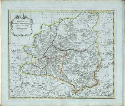 Carte générale du gouvernorat de Vyatka, 1791 - Chernoi