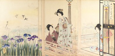 Album de Femmes du Château de Chiyoda, 1895 - Chikanobu Yoshu