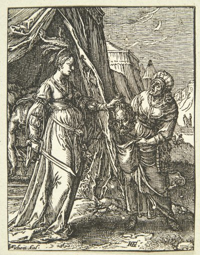 Judith avec la tête d