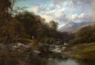 Un ruisseau de montagne - Clarence Roe