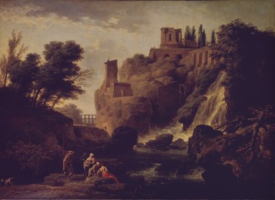 Cascade à Tivoli, 1747 - Claude Joseph Vernet