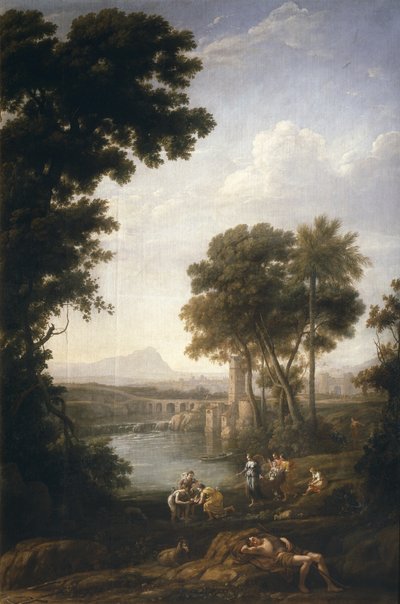 La découverte de Moïse, 1639-1640 - Claude Lorrain