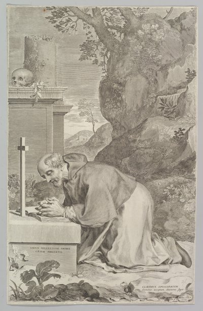 Saint Claude, 1664 - Claude Mellan