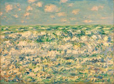 Vagues déferlantes - Claude Monet