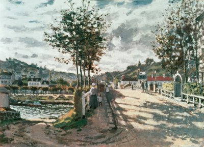 Le Pont de Bougival - Claude Monet