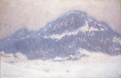 Mont Kolsaas, temps brumeux, 1895 - Claude Monet