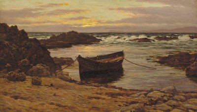 Coucher de soleil sur la côte - Colin Hunter