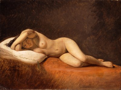 Modèle au repos - Constantin Hansen