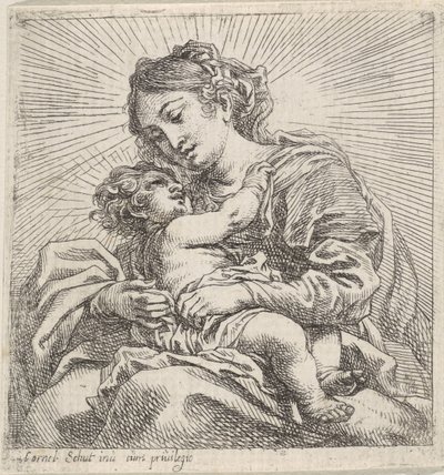 Madone avec enfant - Cornelis Schut (I)