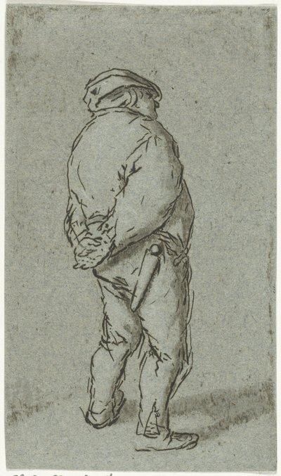 Homme debout - Cornelis van Noorde