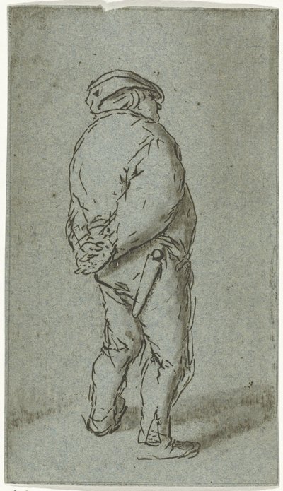 Homme debout - Cornelis van Noorde