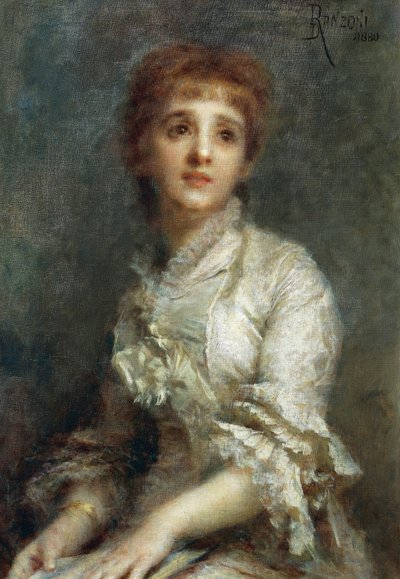 Portrait de Mme Pisani Dossi - Danielle Ranzoni