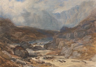 Ruisseau de montagne gallois - David Cox Jr.