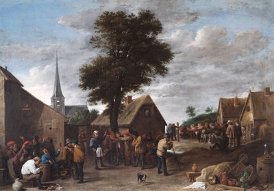 Un festival de village flamand - David Teniers II