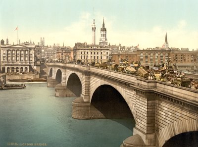 Pont de Londres, vers 1890-1900 - Detroit Publishing Co.