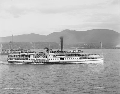 Vapeur Cetus, Iron Steamboat Co. 1909 - Detroit Publishing Co.